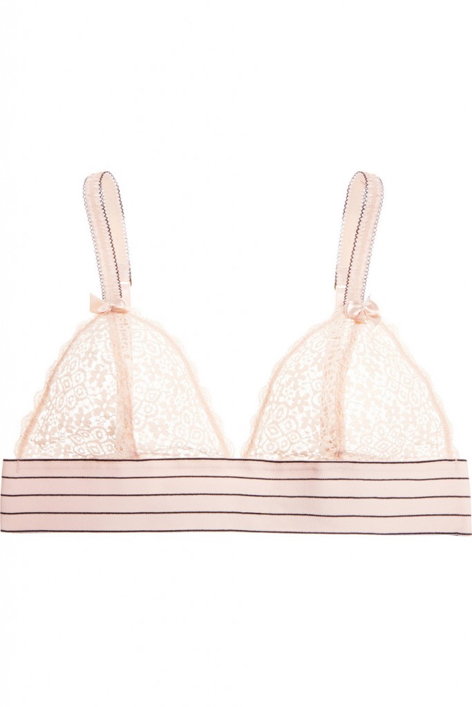 STELLA MCCARTNEY Mille Drawing lace soft-cup bra