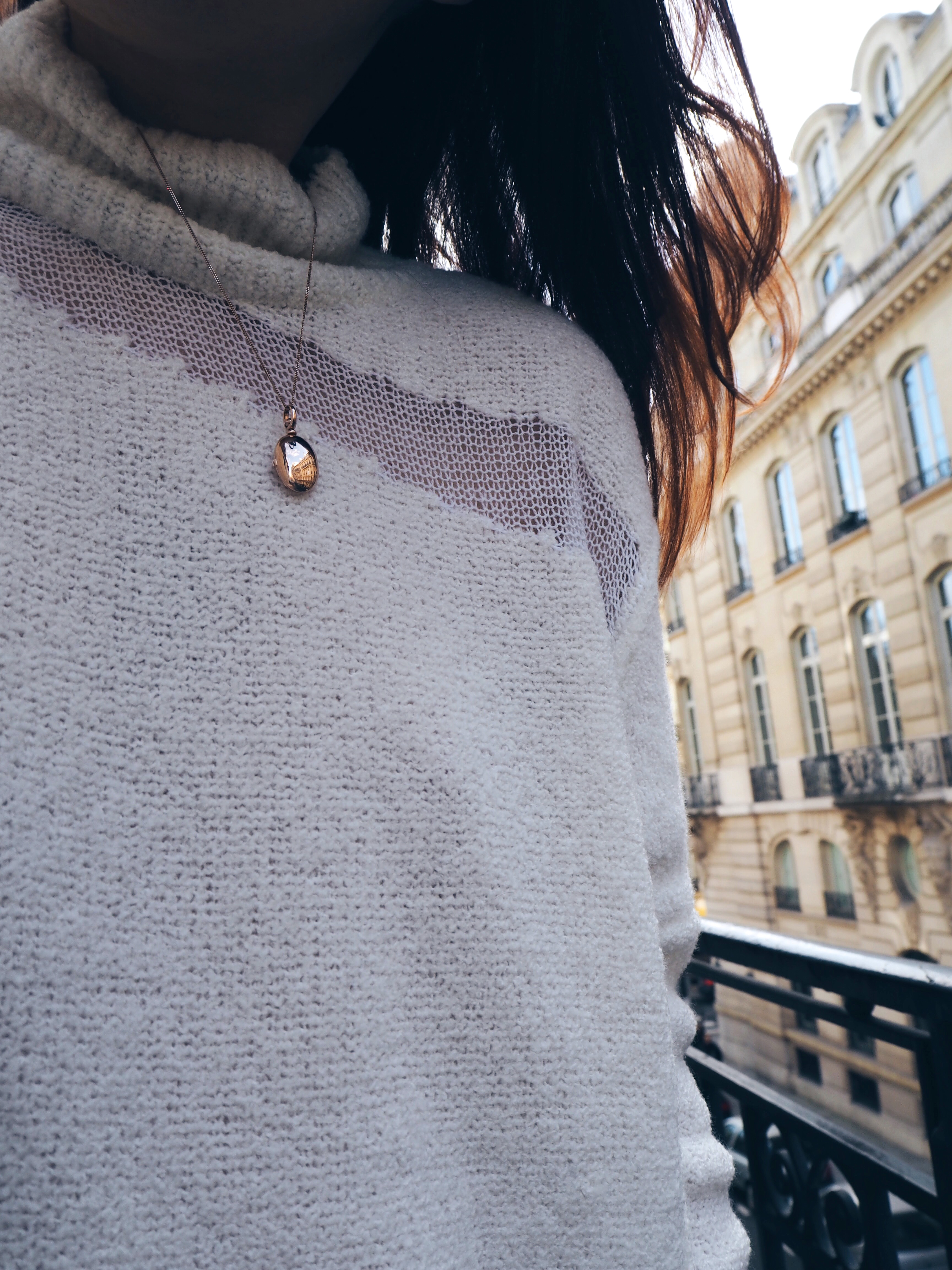 parisian-balcony-view-elie-tahari-cashmer-knit-gold-pendant